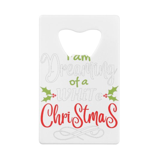 Weihnachten Geldbeutel Flaschenöffner (Rückseite)