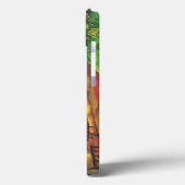 Weihnachten, gemütliche Blockhütte mit Kamin Case-Mate iPhone Hülle (Rückseite / Links)