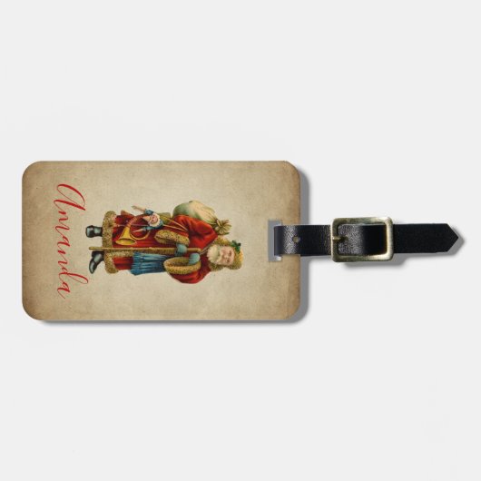 Weihnachten Gepäckanhänger (Vorderseite horizontal)