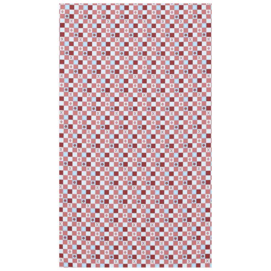 Weihnachten geprüft tischdecke (Vorderseite)