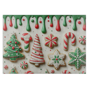 Weihnachten Geschenk Croquette Bow Bling Glitzer X Schneidebrett
