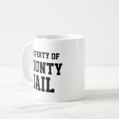 Weihnachten Geschenk Idee Funny Novelty LANDKREIS Kaffeetasse (Vorderseite Links)