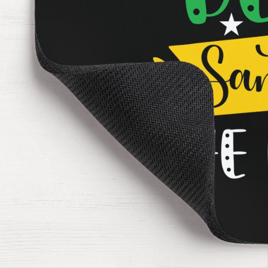 Weihnachten Geschenk Liebe Weihnachtsmann hat es g Mousepad (Ecke)
