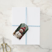 Weihnachten - Geschenk Tag Geschenkanhänger (Mit Garn)