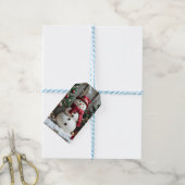 Weihnachten - Geschenk Tag Geschenkanhänger (Mit Garn)