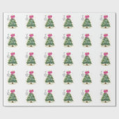 Weihnachten Geschenk und er wird frohe Weihnachten Geschenkpapier (Flach)