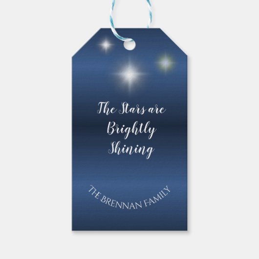 Weihnachten Geschenkanhänger (Vorderseite)