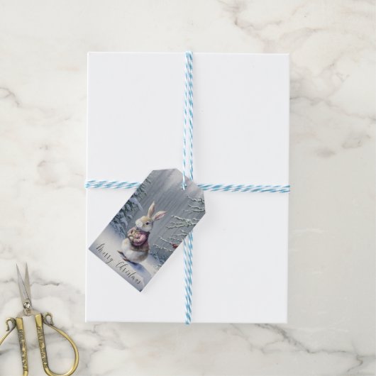 Weihnachten Geschenkanhänger (Mit Garn)