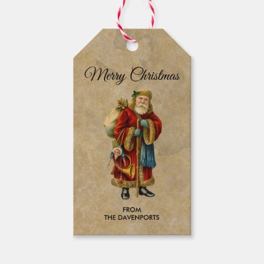 Weihnachten Geschenkanhänger (Vorderseite)