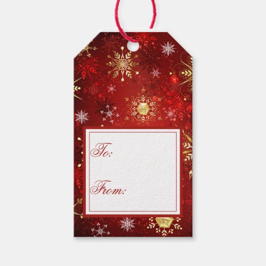 Weihnachten Geschenkanhänger (Vorderseite)