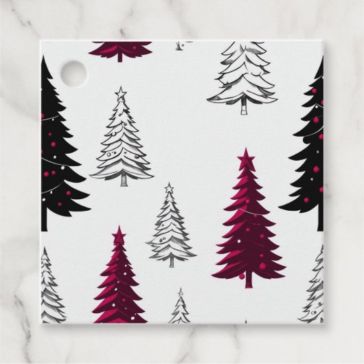 Weihnachten Geschenkanhänger (Vorderseite)