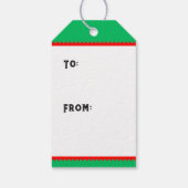 Weihnachten Geschenkanhänger (Rückseite)