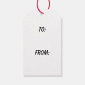 Weihnachten Geschenkanhänger (Rückseite)