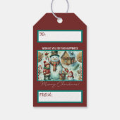 Weihnachten Geschenkanhänger (Rückseite)