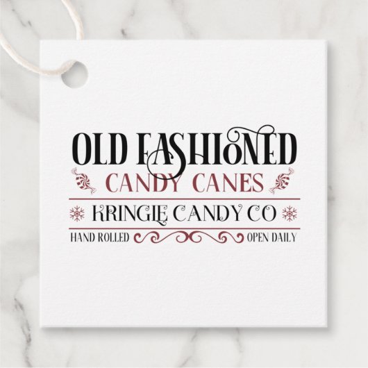 Weihnachten Geschenkanhänger (Vorderseite)