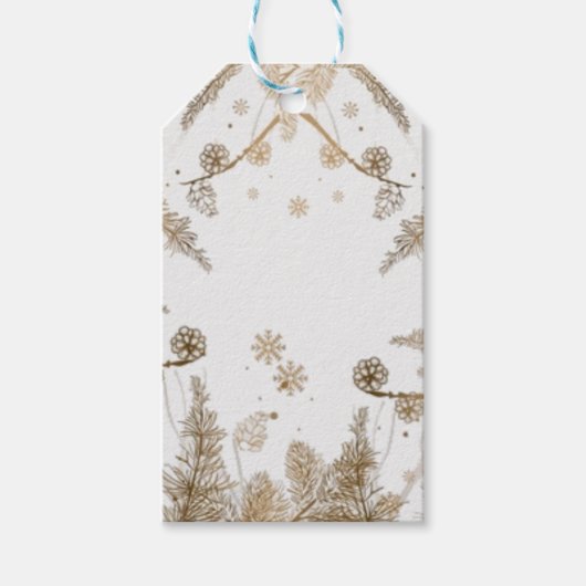 Weihnachten Geschenkanhänger (Vorderseite)