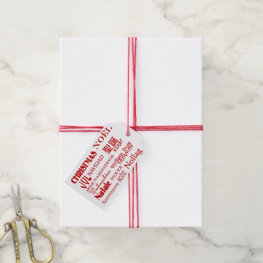 Weihnachten Geschenkanhänger (Mit Garn)
