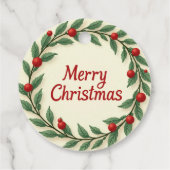 Weihnachten Geschenkanhänger (Rückseite)