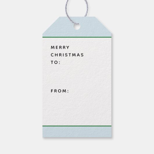 Weihnachten Geschenkanhänger (Rückseite)