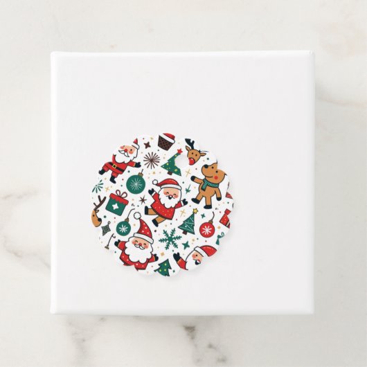 Weihnachten Geschenkanhänger (Beispiel)