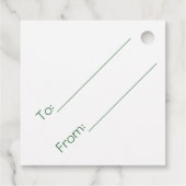 Weihnachten Geschenkanhänger (Rückseite)