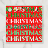 Weihnachten Geschenkanhänger (Vorderseite)