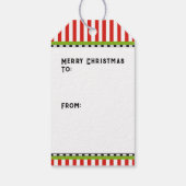 Weihnachten Geschenkanhänger (Rückseite)