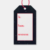 Weihnachten Geschenkanhänger (Rückseite)