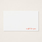 Weihnachten-Geschenketiketten (Rückseite)