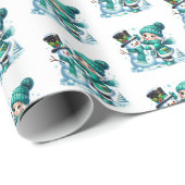 Weihnachten geschenkpapier (Rolleneckpunkt)