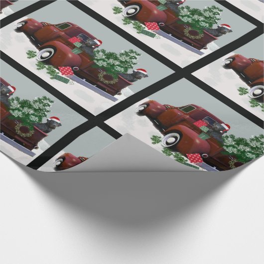 Weihnachten Geschenkpapier (Ecke)