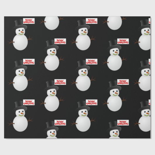 Weihnachten Geschenkpapier (Flach)