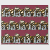 Weihnachten Geschenkpapier (Flach)