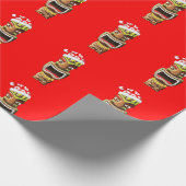 Weihnachten Geschenkpapier (Ecke)