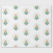 Weihnachten Geschenkpapier (Flach)