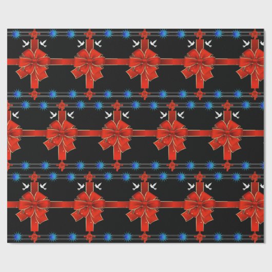 Weihnachten Geschenkpapier (Flach)