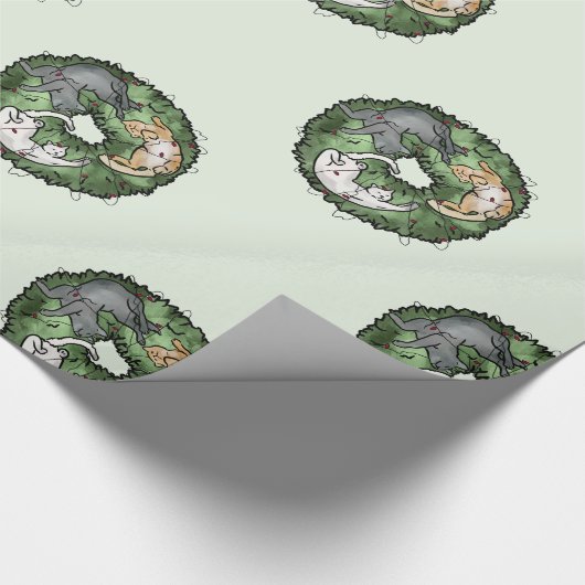 Weihnachten Geschenkpapier (Ecke)