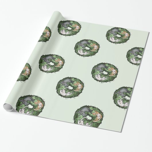 Weihnachten Geschenkpapier (Ungerollt)