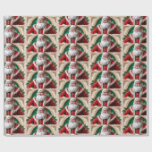 Weihnachten Geschenkpapier (Flach)