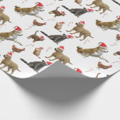 Weihnachten Geschenkpapier (Ecke)