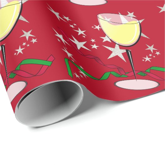 Weihnachten Geschenkpapier (Rolleneckpunkt)