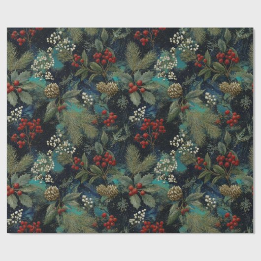 Weihnachten Geschenkpapier (Flach)