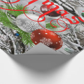 Weihnachten Geschenkpapier (Ecke)