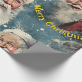 Weihnachten Geschenkpapier (Ecke)