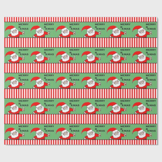 Weihnachten Geschenkpapier (Flach)