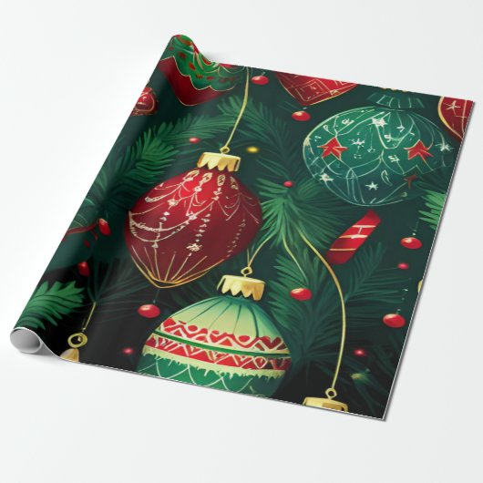 Weihnachten Geschenkpapier (Ungerollt)