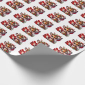 Weihnachten  geschenkpapier (Ecke)