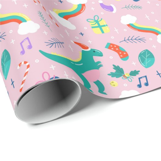 Weihnachten Geschenkpapier (Rolleneckpunkt)