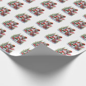 Weihnachten geschenkpapier (Ecke)
