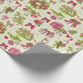 Weihnachten Geschenkpapier (Ecke)